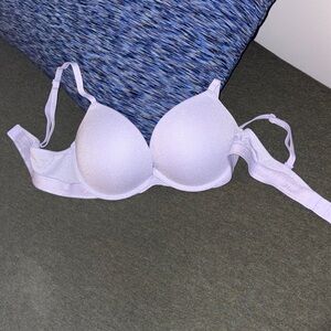 Victoria’s Secret pink shimmer bra